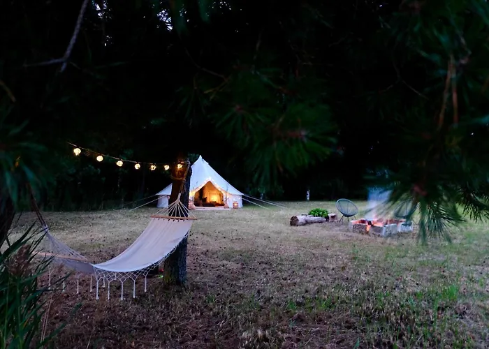 Glamping Οργανωμένο κάμπινγκ