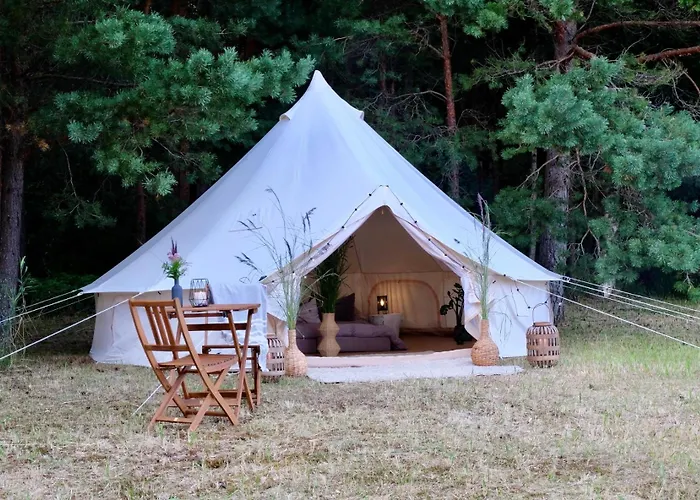 Glamping Οργανωμένο κάμπινγκ
